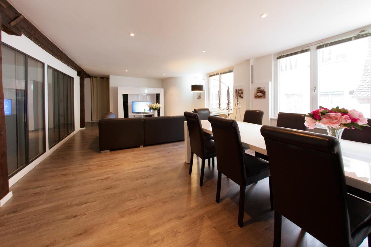 Le Corbeau - Grand Appartement Strasbourg Centre, Calme Eksteriør bilde